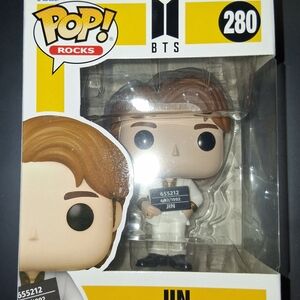 Funko Pop! Rocks BTS Jin #280 - Brown Hair Vinyl Figure Collectible